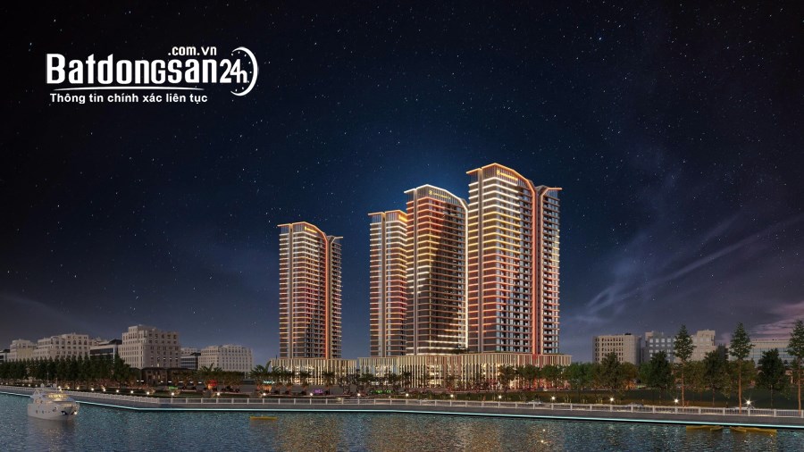 Capital Square: Queen- Căn 2PN, DT 64,58m²- View sông Hàn+ TT 1,2 tỷ ký HD+CK đến 17%