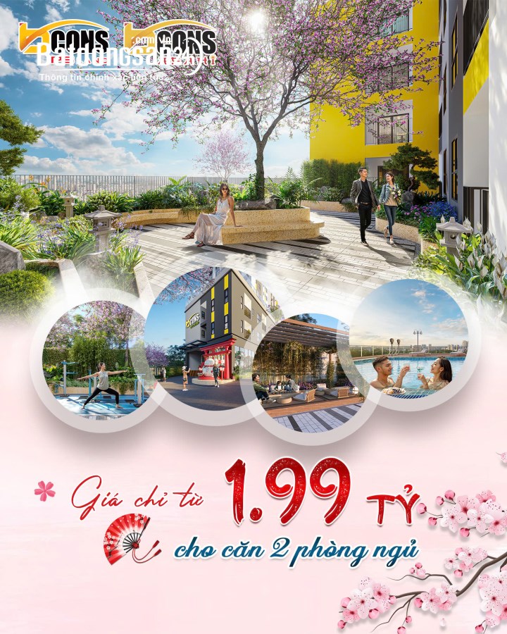 Bán căn hộ Bcons Asihi, Đường Quốc lộ 1K, Phường Đông Hòa (TP Dĩ An cũ)