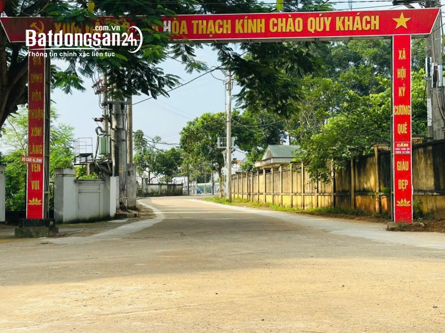 CÒN 01 LÔ DUY NHẤT 100M2 FULL ONT, LÀN 2 QL21, Xã Phú Cát (H Quốc Oai cũ)
