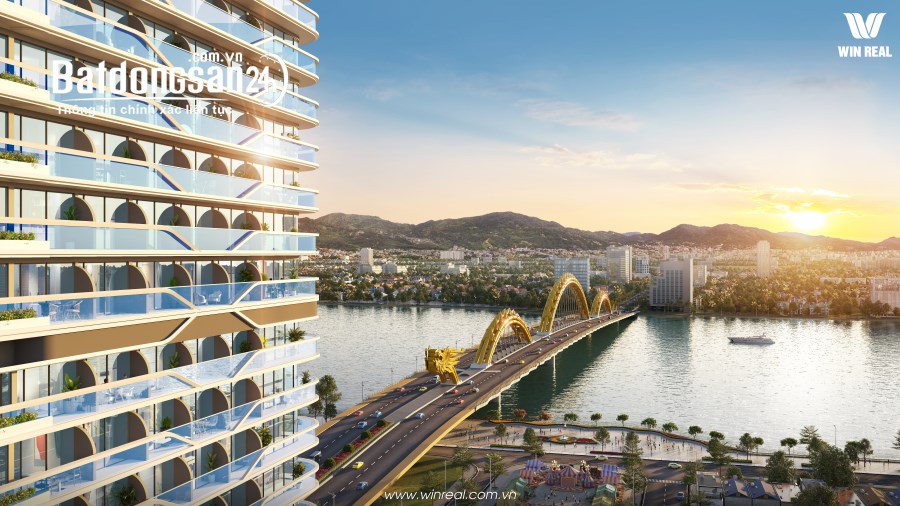 Mở bán căn Penhouse The Legend: DT 408m²+View Paronama cầu Rồng, sông Hàn+ CK đến 16%