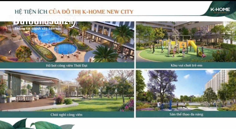 Bán căn hộ K-Home New City, Đường D5, Phường Bình Dương (Thủ Dầu Một cũ)