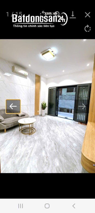 Nhà hẻm xe hơi , 32m2Thích Quảng Đức, Phường Cầu Kiệu (Q Phú Nhuận cũ), Hồ Chí Minh