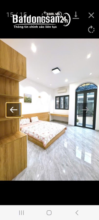 Nhà hẻm xe hơi , 32m2Thích Quảng Đức, Phường Cầu Kiệu (Q Phú Nhuận cũ), Hồ Chí Minh