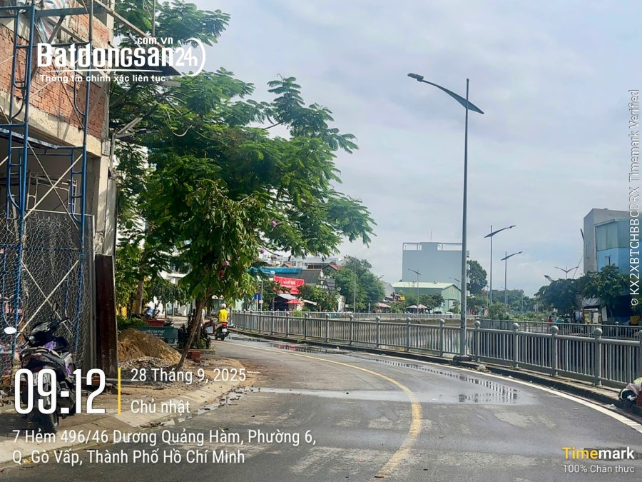 Bán gấp lô đất mặt tiền Phạm Huy Thông, Phường An Nhơn (Q Gò Vấp cũ), chỉ 18 tỷ. 0913038531