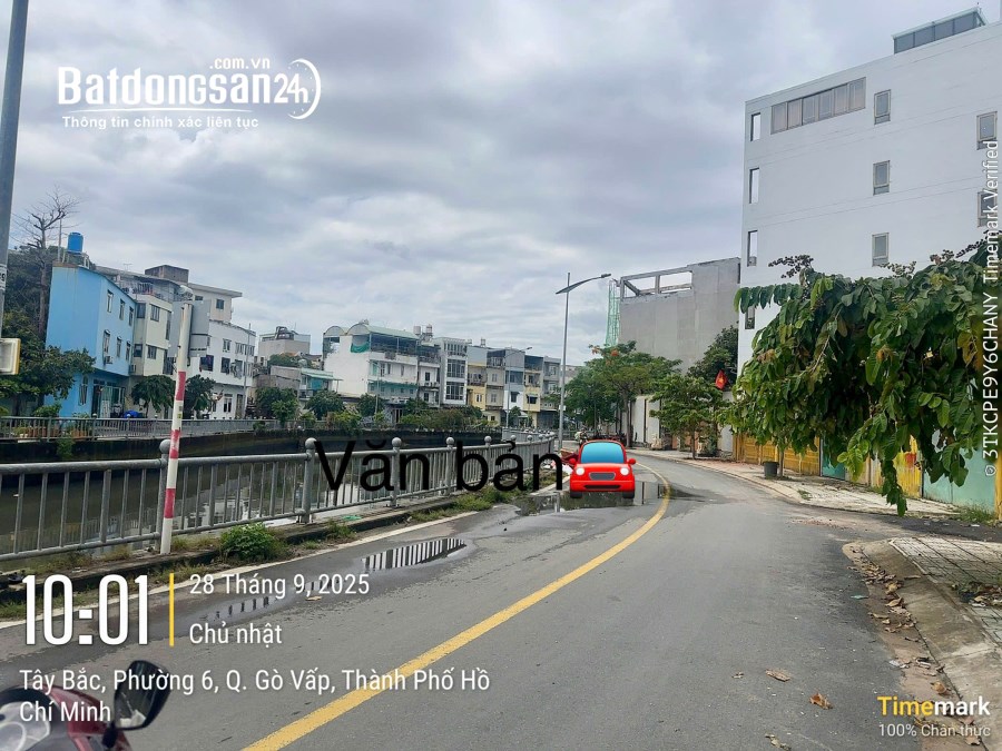 Bán gấp lô đất mặt tiền Phạm Huy Thông, Phường An Nhơn (Q Gò Vấp cũ), chỉ 18 tỷ. 0913038531