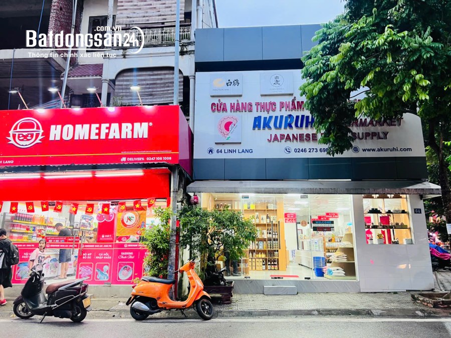 BÁN NHÀ MẶT PHỐ LINH LANG 85M², MẶT TIỀN 7M - VỊ TRÍ VÀNG Phường Ba Đình