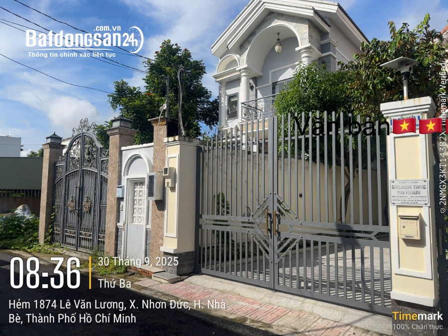 Bán Biệt thự-Villas Đường Lê Văn Lương, Xã Hiệp Phước (H Nhà Bè cũ), Hồ Chí Minh