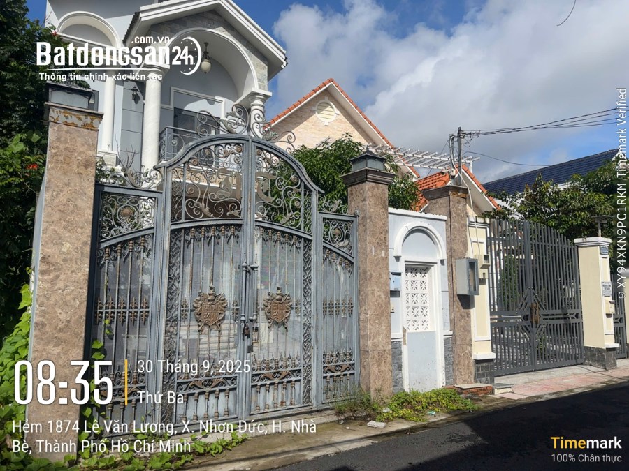 Bán Biệt thự-Villas Đường Lê Văn Lương, Xã Hiệp Phước (H Nhà Bè cũ), Hồ Chí Minh