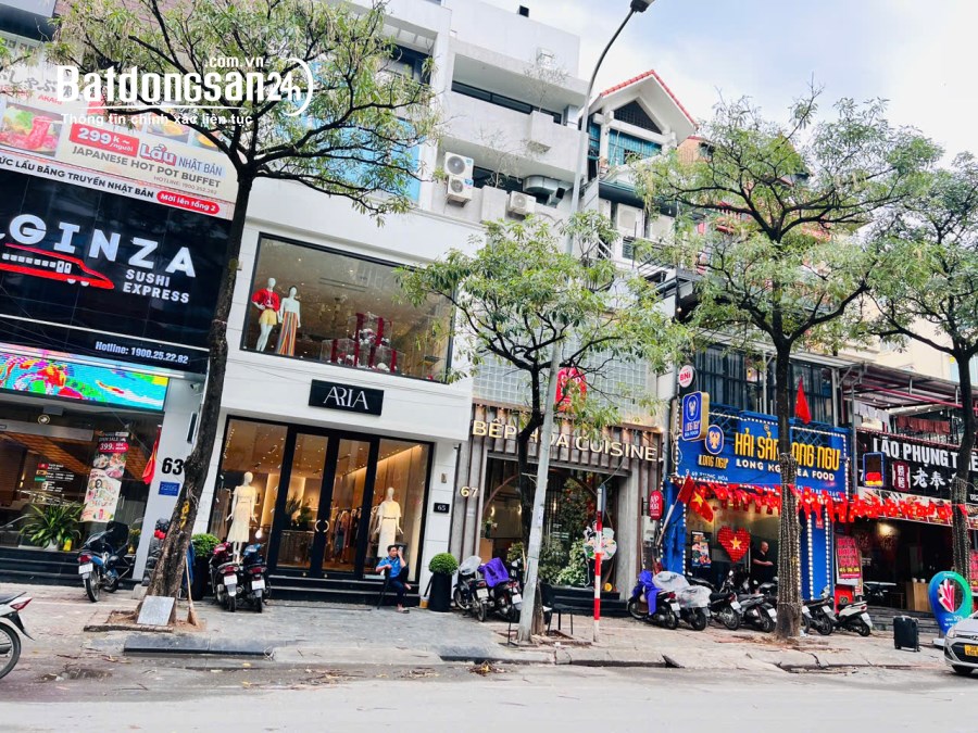 BÁN NHÀ MẶT PHỐ TRUNG HÒA 140M², 5 TẦNG, MT 5.5M, VỊ TRÍ VÀNG KINH DOANH ẨM THỰC SẦM 