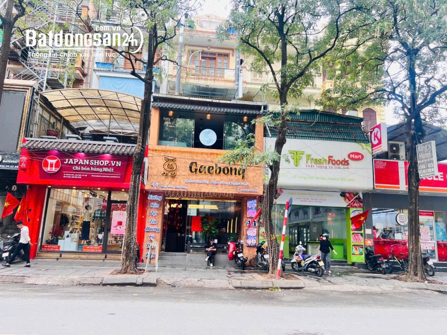 BÁN NHÀ MẶT PHỐ TRUNG HÒA 140M², 5 TẦNG, MT 5.5M, VỊ TRÍ VÀNG KINH DOANH ẨM THỰC SẦM 