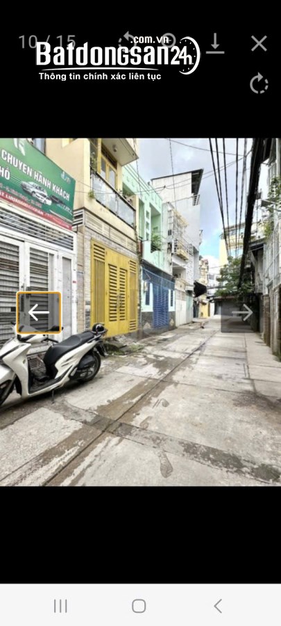 Nhà hẻm xe hơi , 62m2 Xô Viết Nghệ Tĩnh, Phường Bình Thạnh (Q Bình Thạnh cũ), TP Hồ Chí Minh