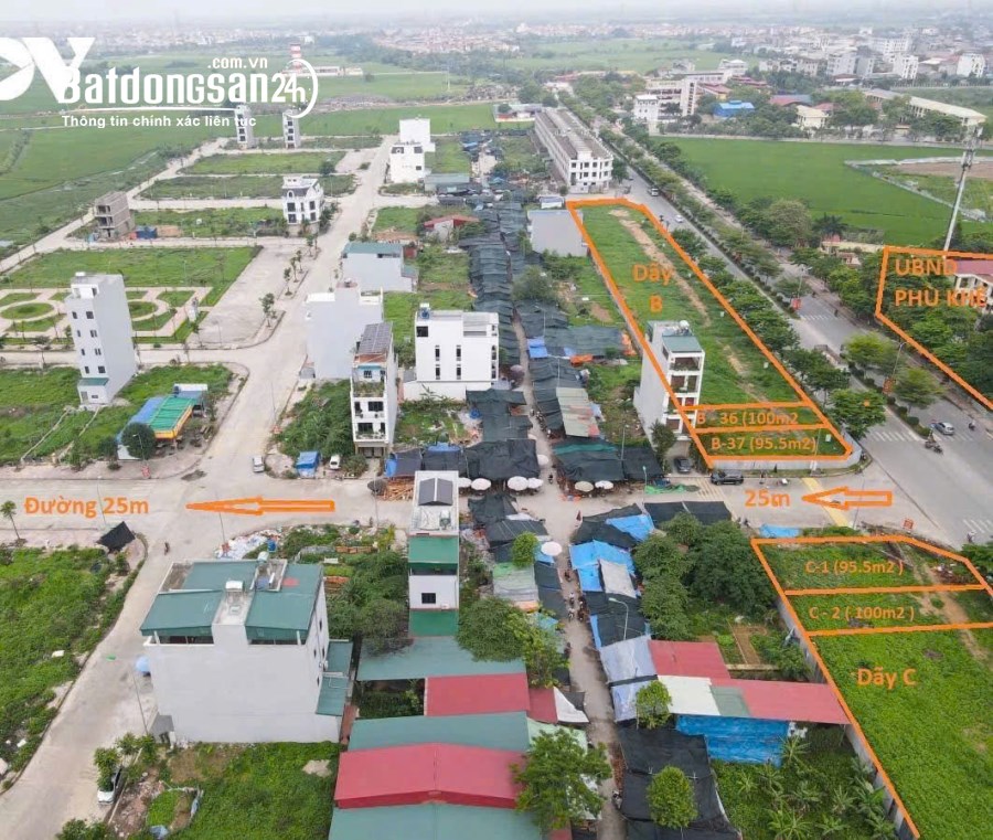 Bán Liền kề-Shophouse KĐT Phù Khê, Đường Nguyễn Văn Cừ, Phường Phù Khê (TP Từ Sơn cũ)