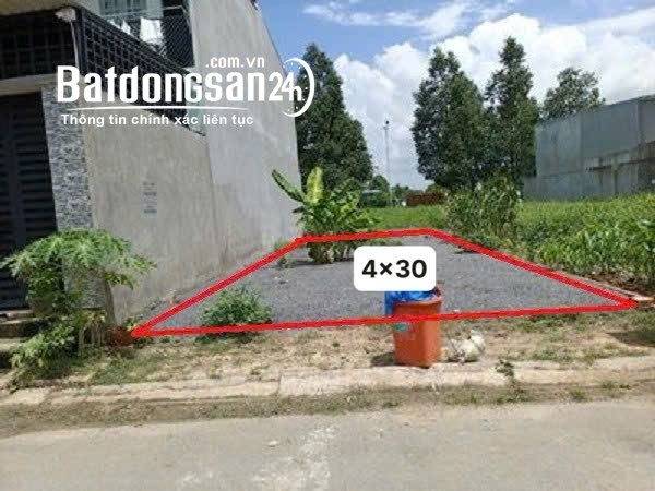 Bán đất Đường Lê Chí Dân 4x30 giá 1 tỷ 550 triệu, Phường Chánh Hiệp (Thủ Dầu Một cũ)