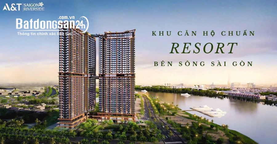 Bán căn hộ A&T SaiGon Riverside, Phường Bình Hòa (TP Thuận An cũ), Hồ Chí Minh