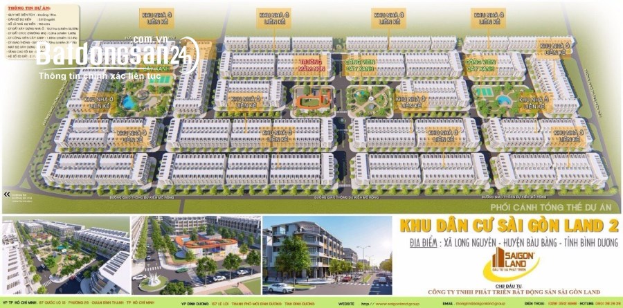 Bán đất nền phân lô Center City 3, Đường DH619, Phường Long Nguyên (H Bàu Bàng cũ)
