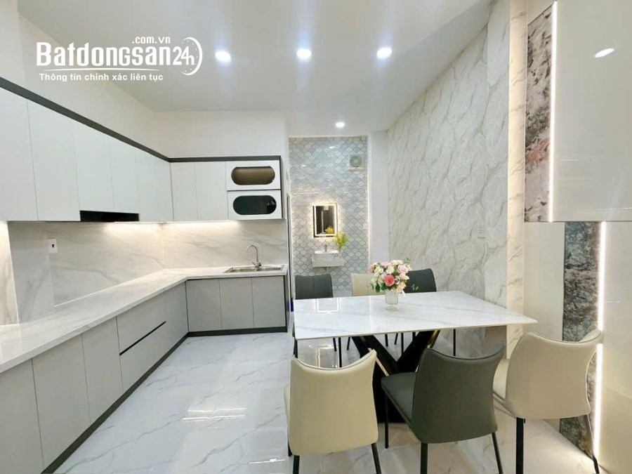 Bán Nhà 3 tầng 4PN 3WC gần Lê Văn Khương, Thới An, 4x14m, 5.95 tỷ