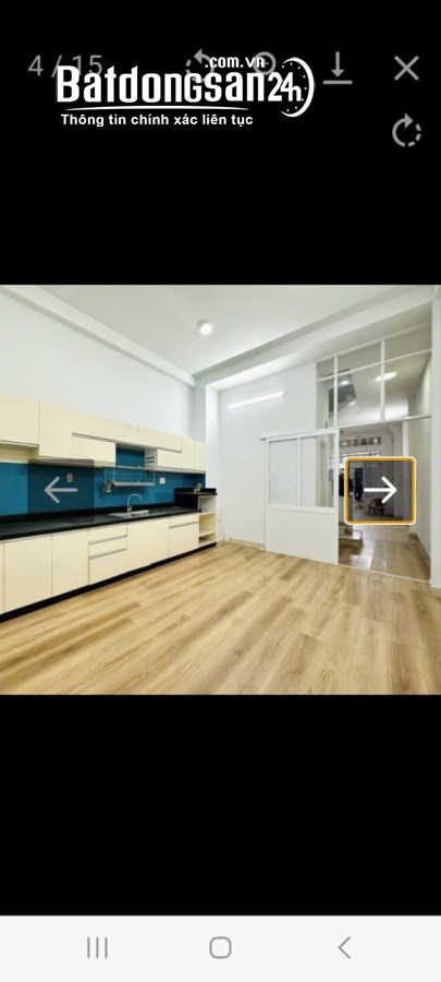 Nhà hẻm xe hơi , 60m2 , 3 lầu , Bình Thạnh , giá 13.3 tỷ .