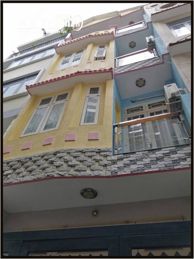 Bán nhà 4 tầng đẹp, 5 phòng ngủ, hẻm 6m, phường 4, Tân Bình, 5 phút tới sân bay, 