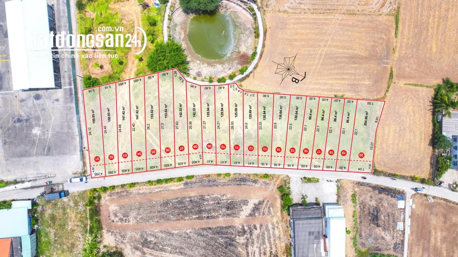 Bán đất Đường Số 9, Xã Bến Lức (Huyện Bến Lức cũ), Tây Ninh