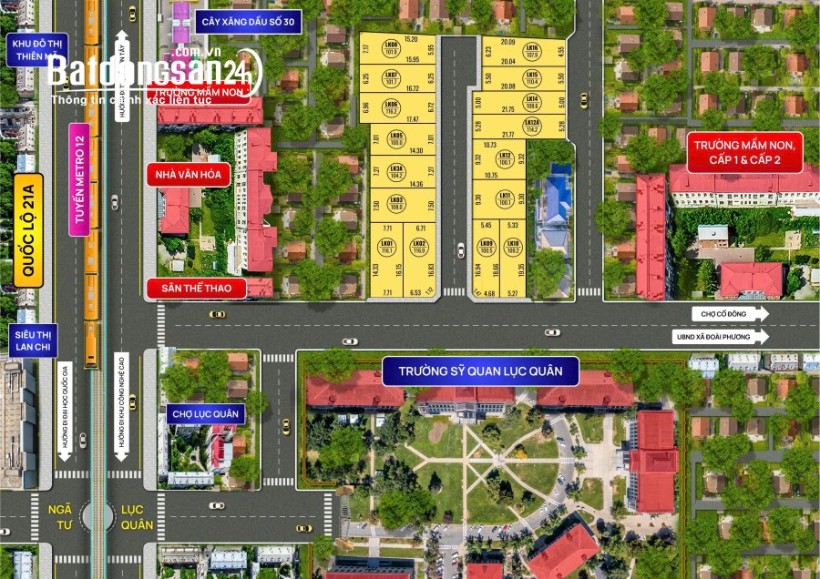 Bán đất nền phân lô Đường 21, Xã Đoài Phương (TX Sơn Tây cũ), Hà Nội