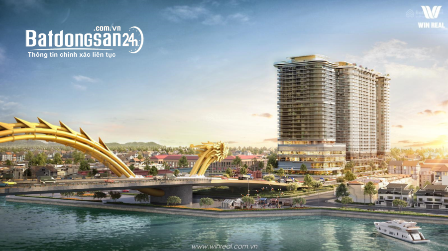 The Legend Đợt 2: Căn 2PN + Ngay đầu cầu Rồng - Tầm view Panorama 360 + CK đến 15%
