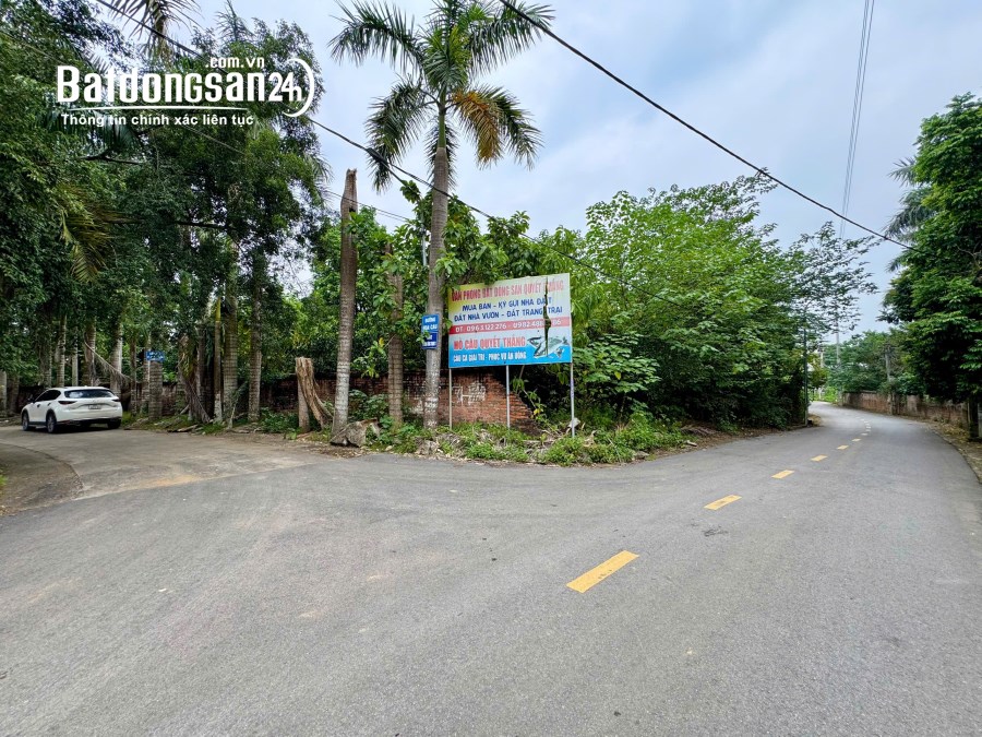 100m2 full thổ cư – mặt tiền 8m, trung tâm Đồng Trạng – Hòa Lạc