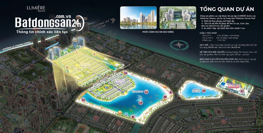Bán căn hộ 2PN view công viên dự án Orient Pearl