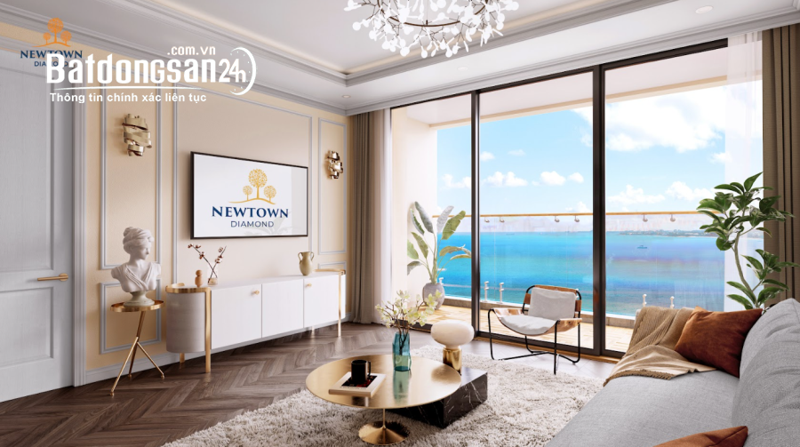 Căn 2PN Newtown Diamond- Tòa R, Giá 6 tỷ- Sở hữu lâu dài trung tâm Đà Nẵng,CK đến 12%
