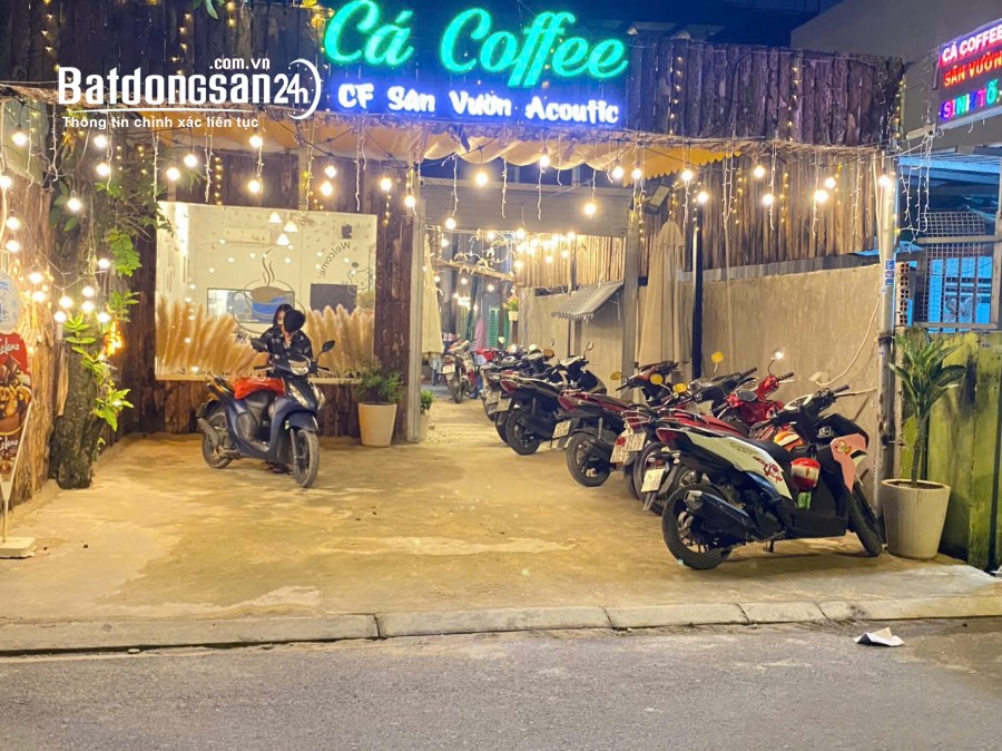 Nhượng quán cafe sân vườn CÁ COFFEE DT 300m2 Xã Bà Điểm (H Hóc Môn cũ)