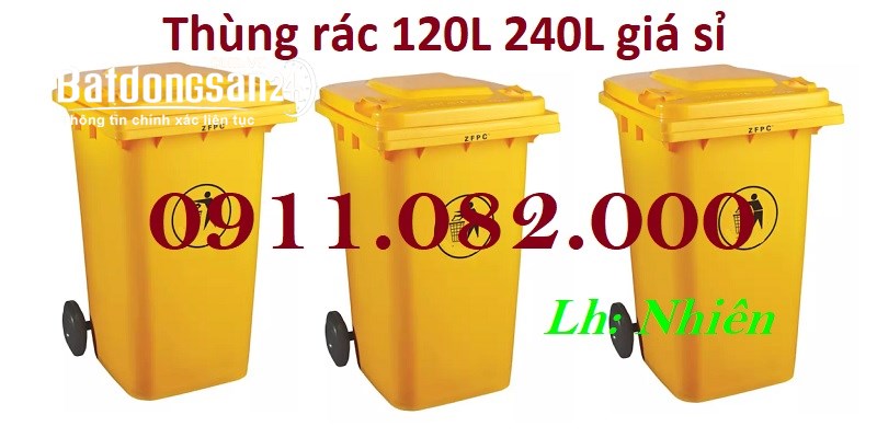 Thùng rác chất lượng giá rẻ- thùng rác 120l 240l 660l An Bình (Quận Ninh Kiều cũ), Cần Thơ