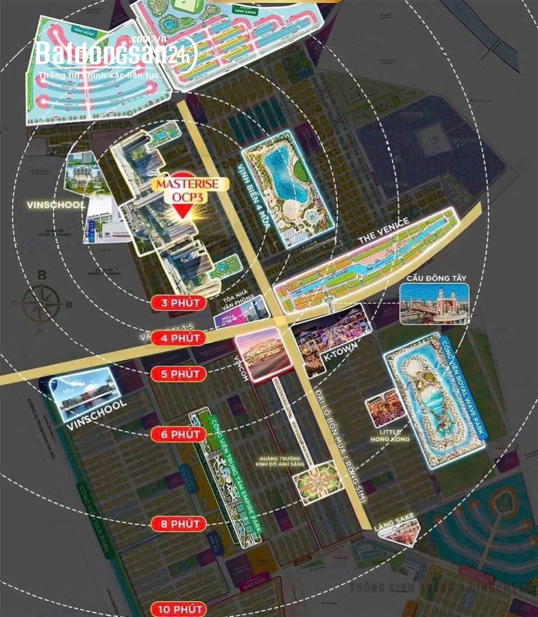 Đón Sóng Đầu Tư Booking 10 Tòa Chung Cư MASTERI VIN 3 - Giá Chỉ 6xTr/m2, HTLS 70%