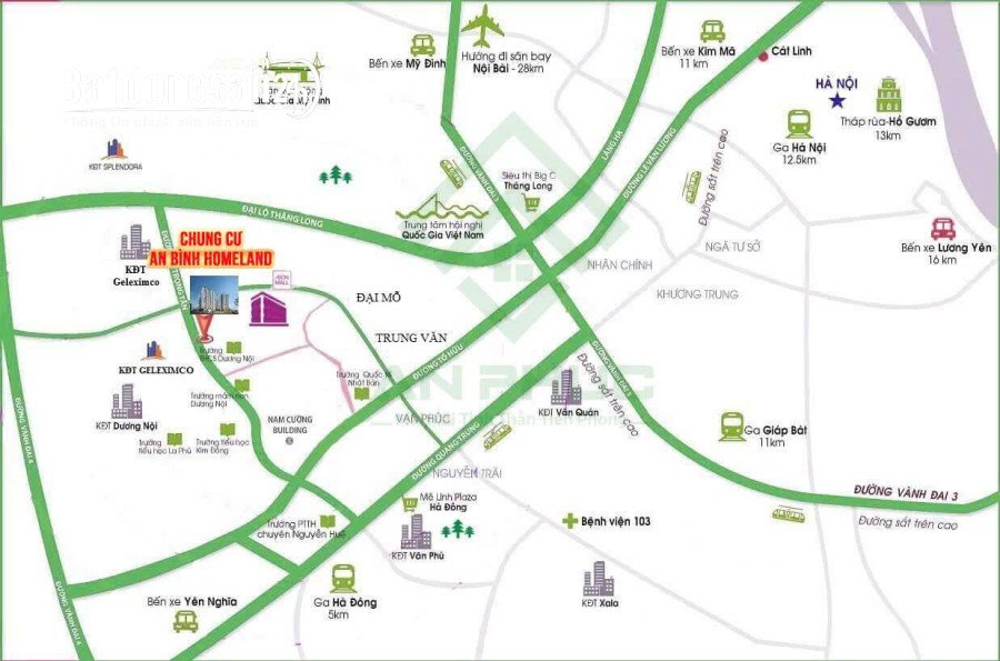 Mở Bán Căn Hộ Dự Án AN BÌNH HOMELAND Gần Aeon Hà Đông, Giá Từ 7xtr/m2