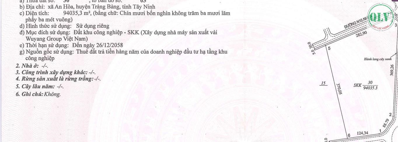 Bán kho-xưởng Đường Nguyễn Trung Trực, Xã Bến Cầu (Huyện Bến Cầu cũ), Tây Ninh