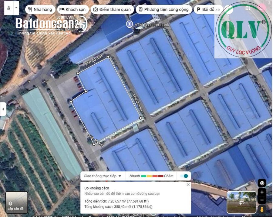 Cho thuê nhà xưởng Uyên Hưng Tân Uyên Bình Dương, Tổng diện tích đất: ~101.350 m² (10