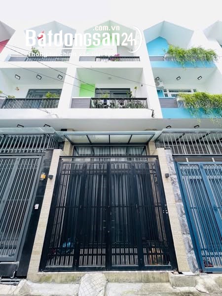 NHÀ MỚI 3 TẦNG HOÀN CÔNG CHUẨN CHỈNH - 2 MẶT HẺM OTO TRƯỚC VÀ SAU NHÀ