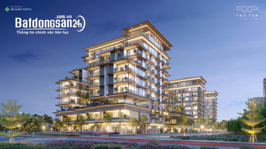 Bán căn hộ The Ten, 3PN 120m2, độ cao trần 3m5,suất sổ hồng nước ngoài 0919433733