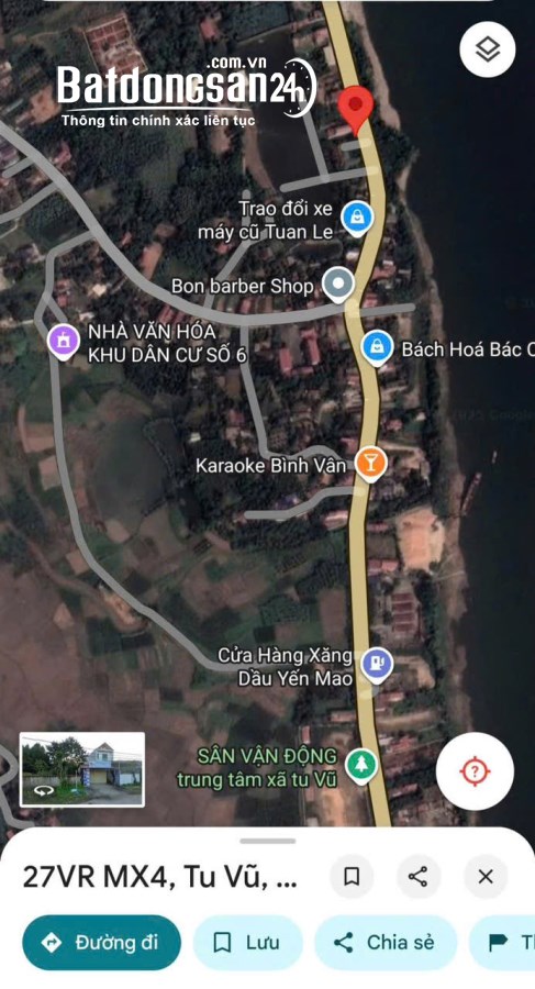 Bán nhà mặt tiền Đường Tỉnh Lộ 317, Xã Thanh Thủy (Huyện Thanh Thuỷ cũ), Phú Thọ