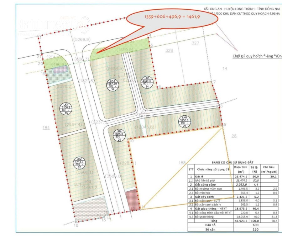Cần bán gấp 47.000m² đất thuộc Long An, Long Thành, Đồng Nai