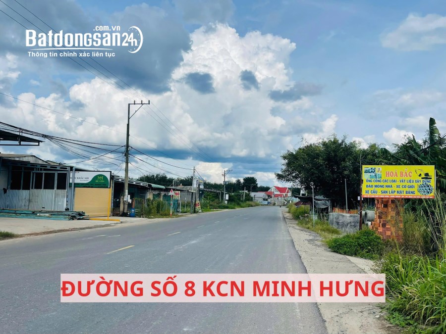 Đất liền kề KDL Hoa Việt, cạnh KCN Minh Hưng