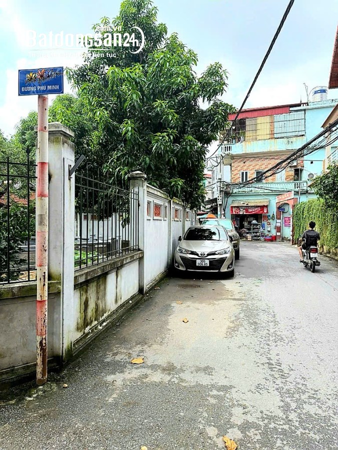 Bán đất đường Phú Minh, Mặt ngõ rộng thoáng, Gần phố, Oto đỗ cửa, 50m2 chỉ nhỉnh 6 tỷ