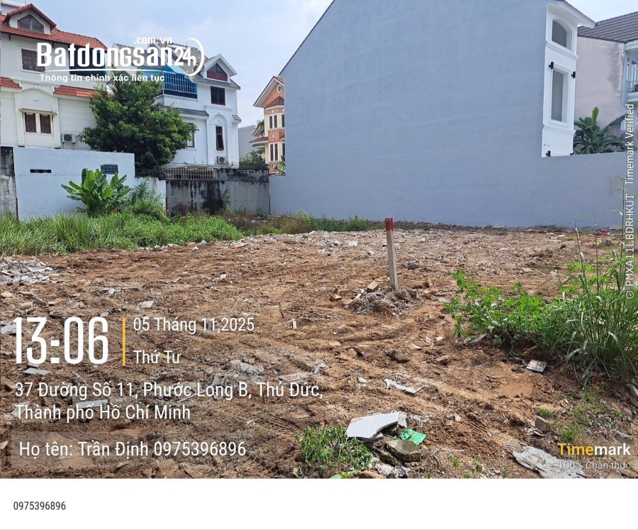  Bán Đất 200m2 - Ngay Global City - NỘI KHU KHANG ĐIỀN - PHƯỚC LONG B -Q9 Giá 17ty 90