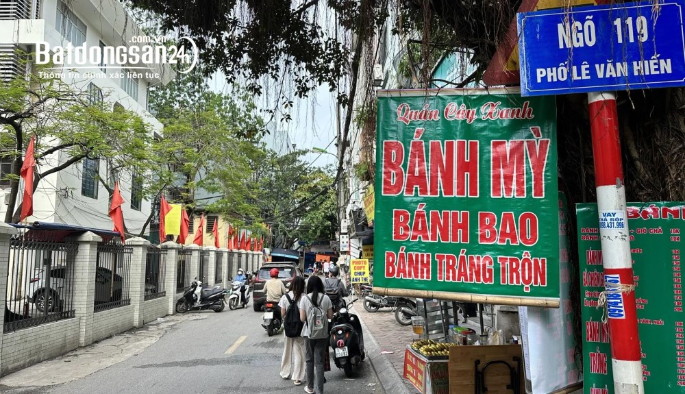 Bán nhà Lê Văn Hiến 37m – 4 tầng – ô tô tránh – kinh doanh đỉnh – hơn 9 tỷ “Vị trí và