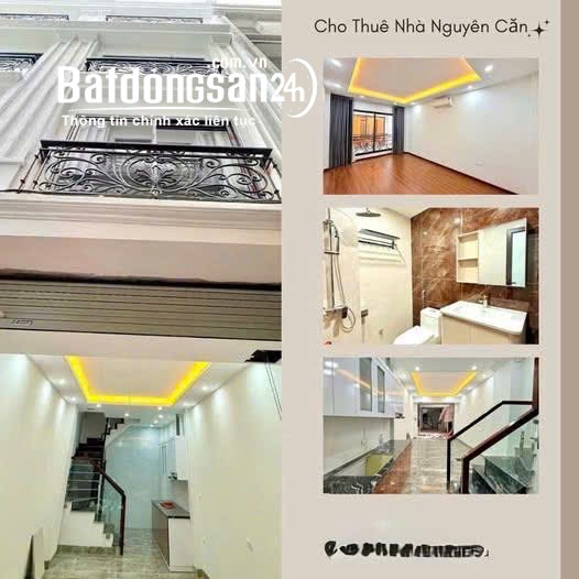 Cho thuê nhà nguyên căn ngõ 3xx Hồ Tùng Mậu, Nam Từ Liêm 35m x 5T giá 11 triệu/th
