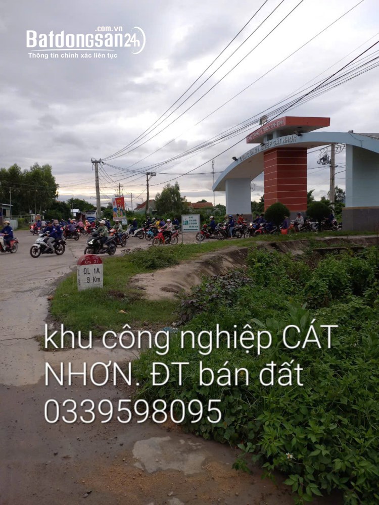 Bán đất mặt tiền QL19B đối diện CN Cát Nhơn, Phù Cát, Bình Định, xã XUÂN AN , GIA LAI