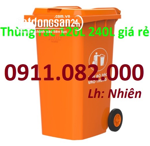 Sỉ lẻ giá rẻ thùng rác 240l Đường 13, Phường An Bình (Quận Ninh Kiều cũ), Cần Thơ