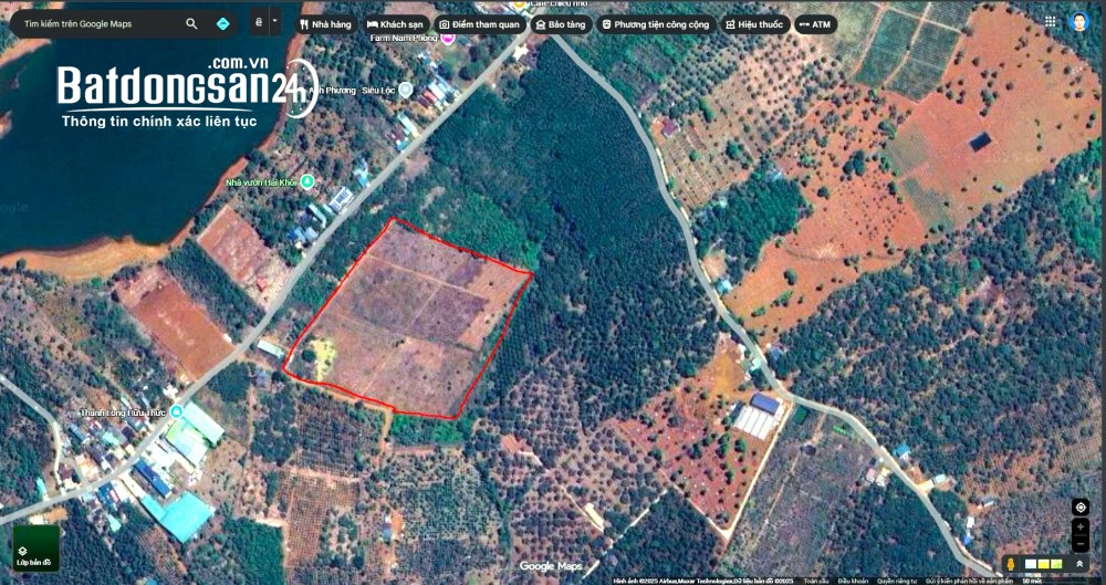 Bán đất nền phân lô Đường Quốc lộ 14, Xã Nhân Cơ (Huyện Dăk RLấp cũ), Tỉnh Lâm Đồng