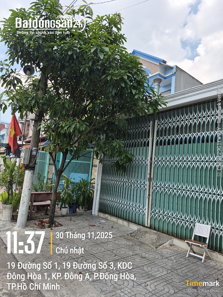 Bán nhà Đường Quốc lộ 1K, Phường Đông Hòa (TP Dĩ An cũ), Hồ Chí Minh