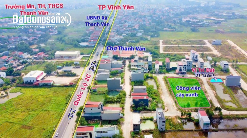 Bán đất Xã Tam Dương (Huyện Tam Dương cũ), Tỉnh Phú Thọ