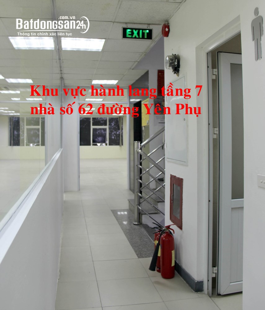 Cho thuê văn phòng tại 62 Đường Yên Phụ, Ba Đình, Hà Nội, 10 triệu VND, 45 m2