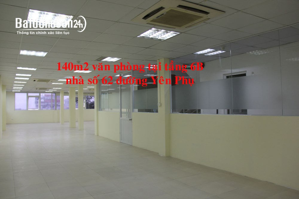 Cho thuê văn phòng tại 62 Đường Yên Phụ, Ba Đình, Hà Nội, 10 triệu VND, 45 m2